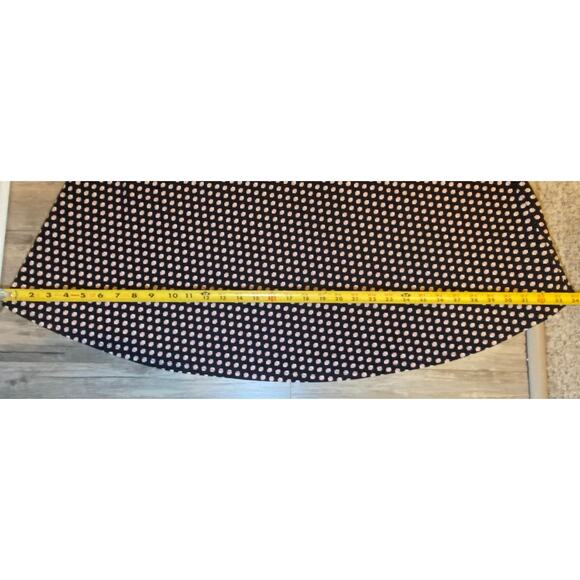 Talbots Petite - Black Pink White Pattern Skirt - Size L - Picture 4 of 11